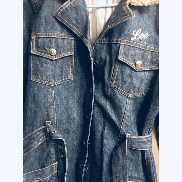 Denim long jacket - Picture 3 of 4